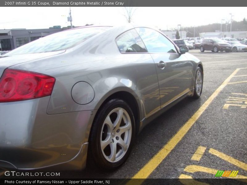 Diamond Graphite Metallic / Stone Gray 2007 Infiniti G 35 Coupe