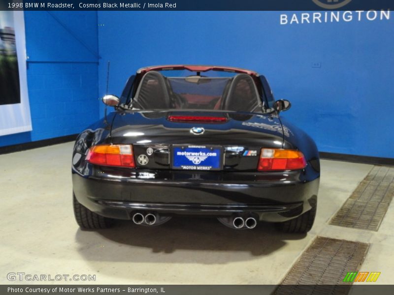 Cosmos Black Metallic / Imola Red 1998 BMW M Roadster