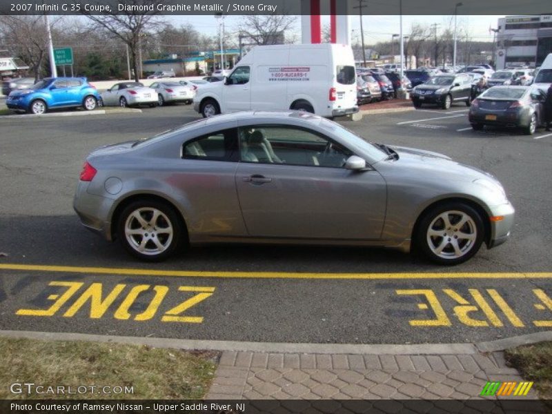 Diamond Graphite Metallic / Stone Gray 2007 Infiniti G 35 Coupe