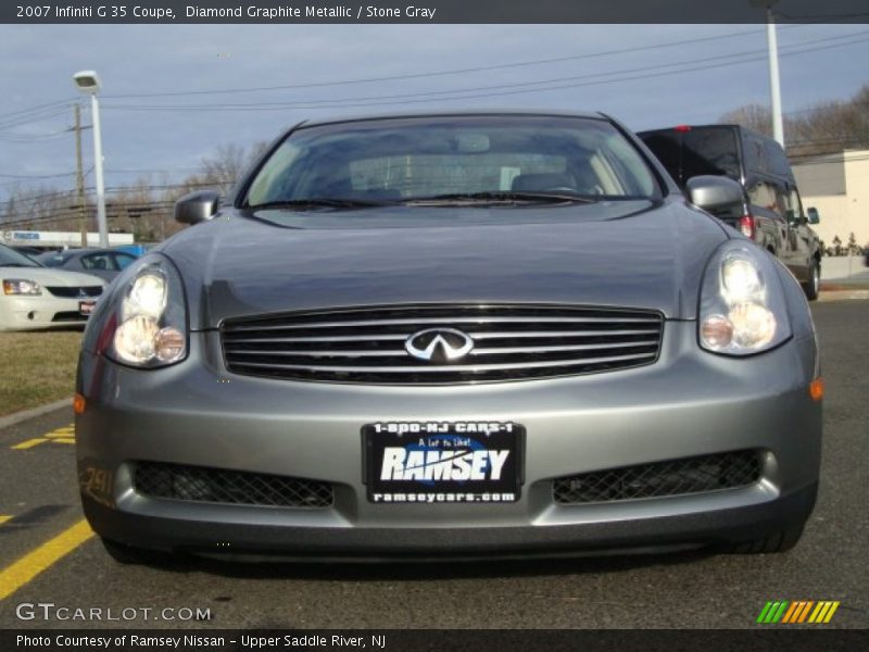Diamond Graphite Metallic / Stone Gray 2007 Infiniti G 35 Coupe