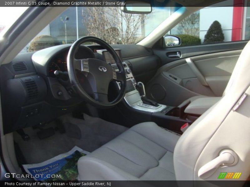 Diamond Graphite Metallic / Stone Gray 2007 Infiniti G 35 Coupe