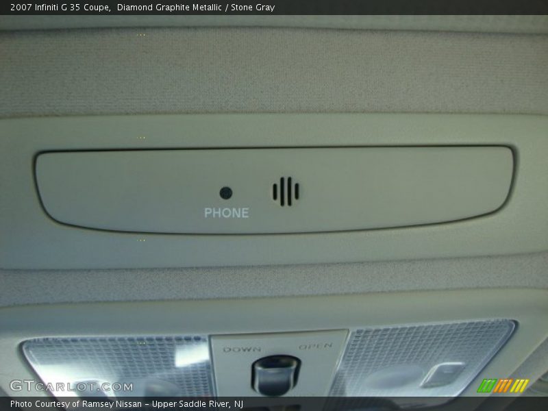 Diamond Graphite Metallic / Stone Gray 2007 Infiniti G 35 Coupe