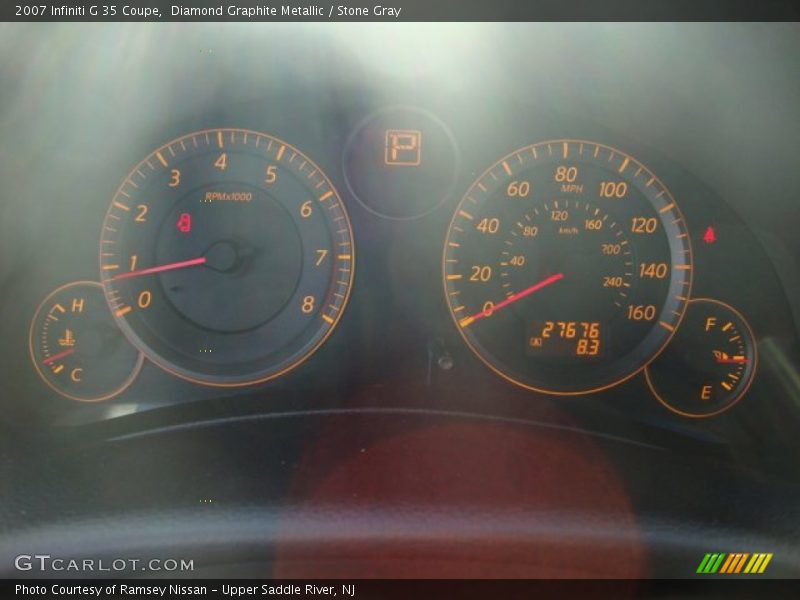 Diamond Graphite Metallic / Stone Gray 2007 Infiniti G 35 Coupe