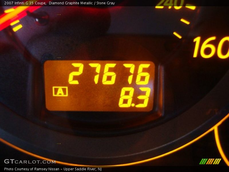 Diamond Graphite Metallic / Stone Gray 2007 Infiniti G 35 Coupe