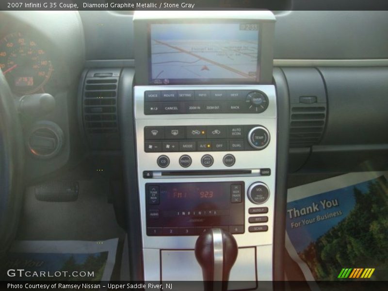 Diamond Graphite Metallic / Stone Gray 2007 Infiniti G 35 Coupe