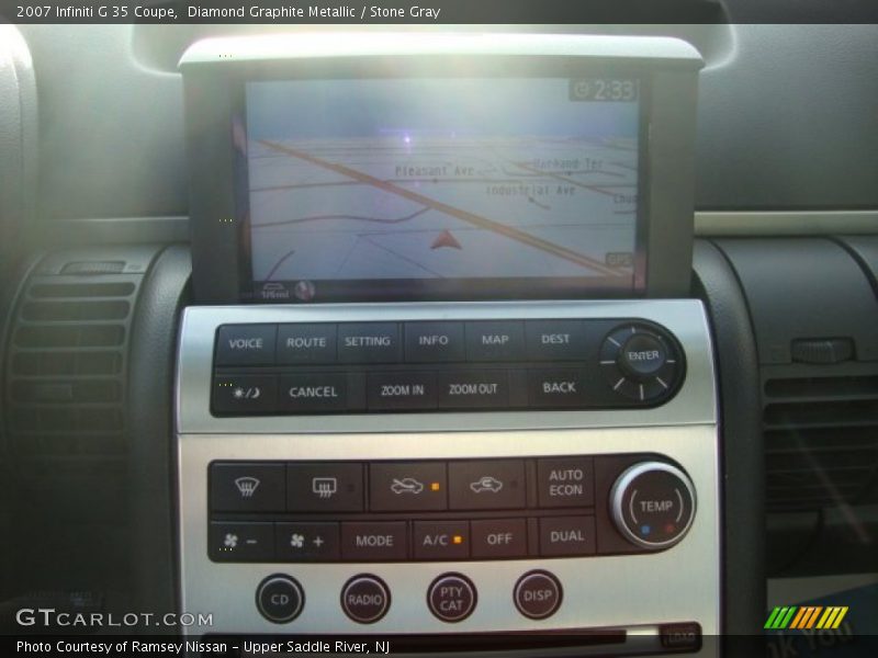 Diamond Graphite Metallic / Stone Gray 2007 Infiniti G 35 Coupe