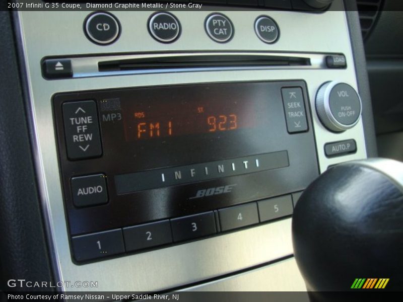 Diamond Graphite Metallic / Stone Gray 2007 Infiniti G 35 Coupe