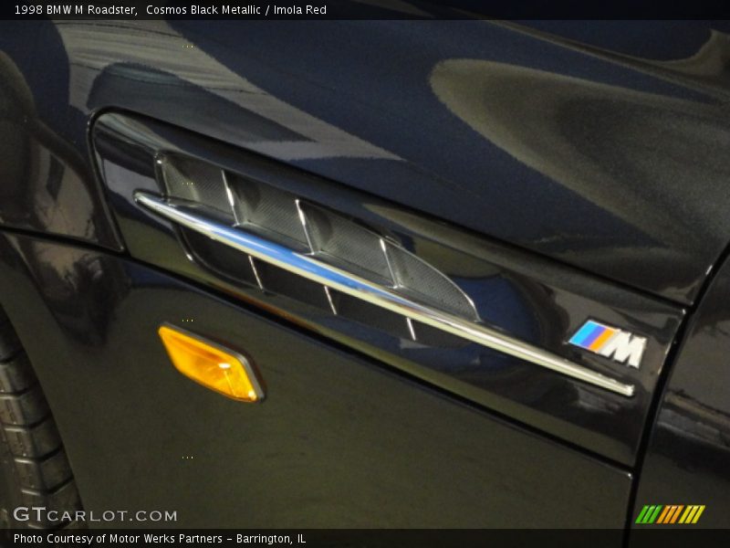 Cosmos Black Metallic / Imola Red 1998 BMW M Roadster