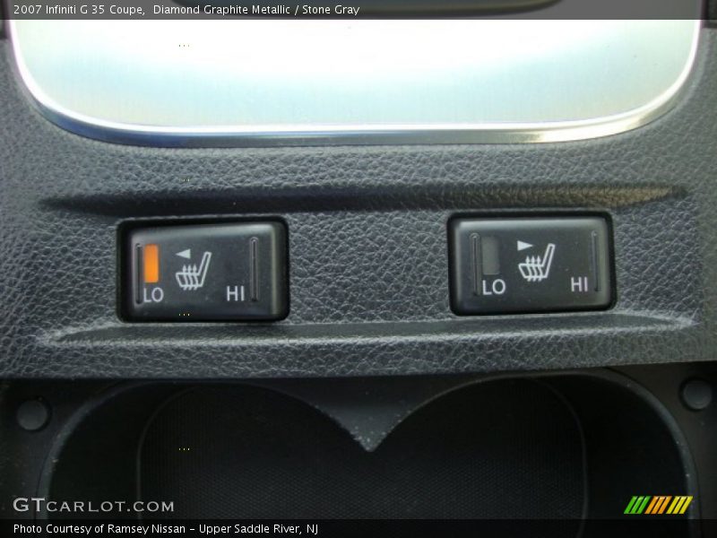 Diamond Graphite Metallic / Stone Gray 2007 Infiniti G 35 Coupe
