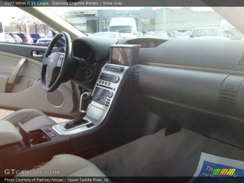 Diamond Graphite Metallic / Stone Gray 2007 Infiniti G 35 Coupe