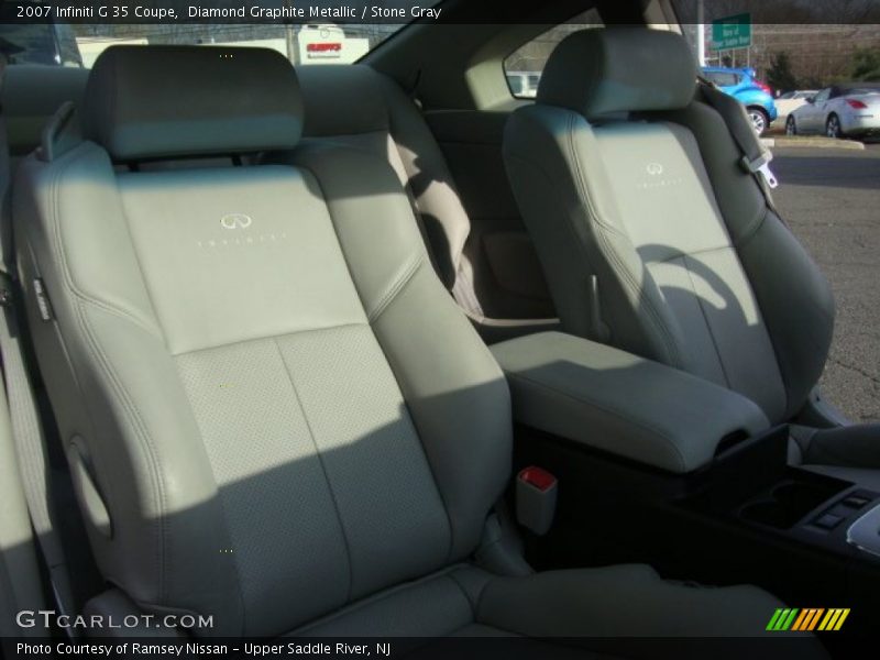 Diamond Graphite Metallic / Stone Gray 2007 Infiniti G 35 Coupe