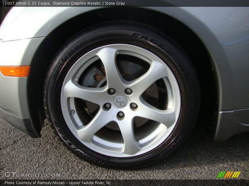 Diamond Graphite Metallic / Stone Gray 2007 Infiniti G 35 Coupe