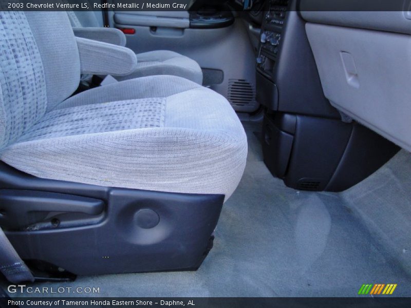 Redfire Metallic / Medium Gray 2003 Chevrolet Venture LS
