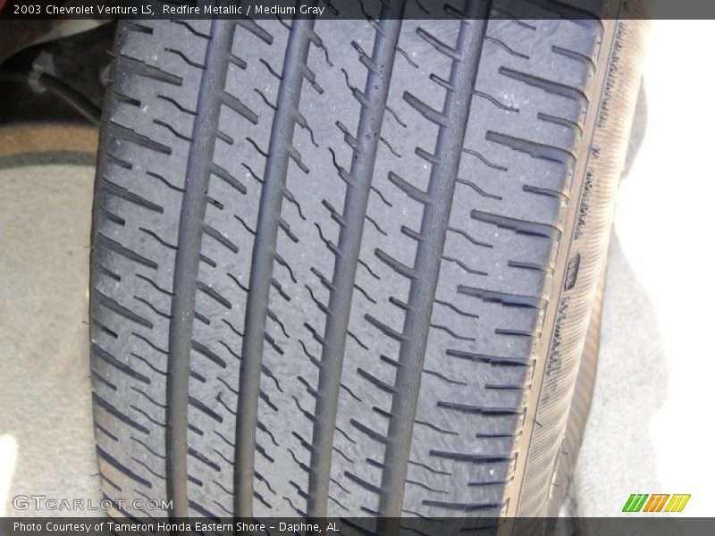 Redfire Metallic / Medium Gray 2003 Chevrolet Venture LS