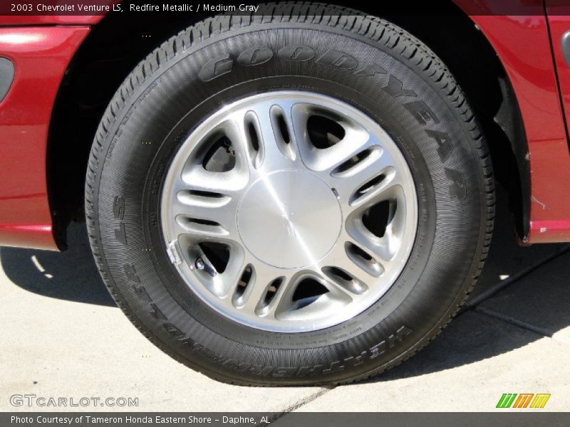 Redfire Metallic / Medium Gray 2003 Chevrolet Venture LS