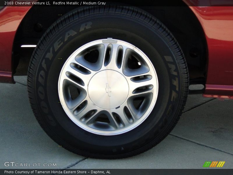 Redfire Metallic / Medium Gray 2003 Chevrolet Venture LS