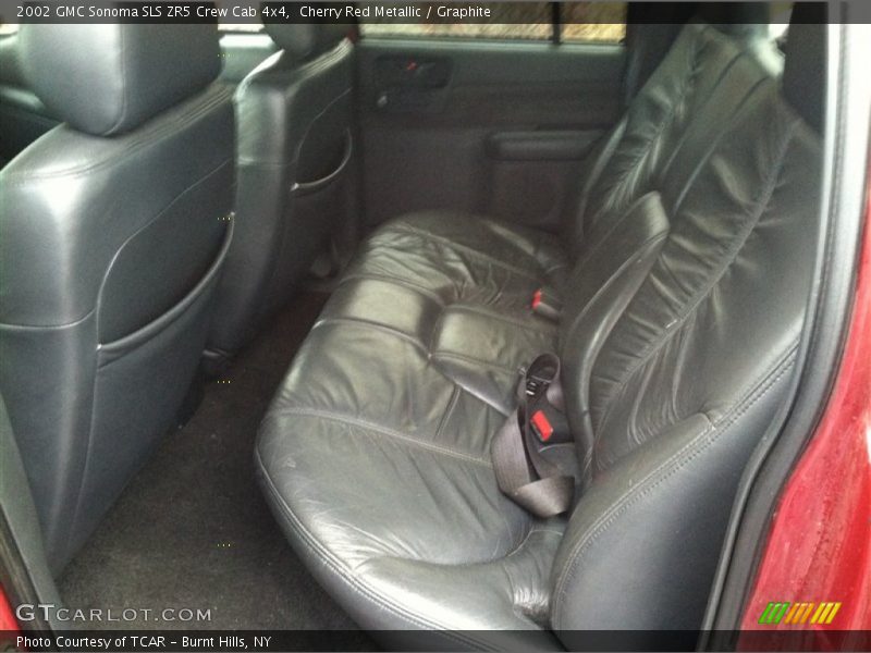 Cherry Red Metallic / Graphite 2002 GMC Sonoma SLS ZR5 Crew Cab 4x4