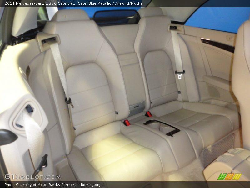 Capri Blue Metallic / Almond/Mocha 2011 Mercedes-Benz E 350 Cabriolet