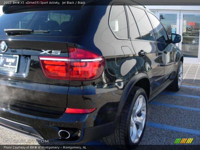 Jet Black / Black 2012 BMW X5 xDrive35i Sport Activity