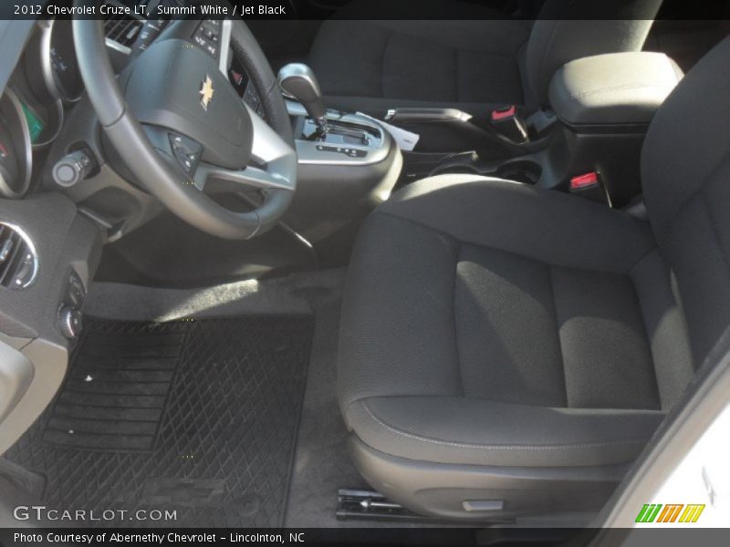 Summit White / Jet Black 2012 Chevrolet Cruze LT