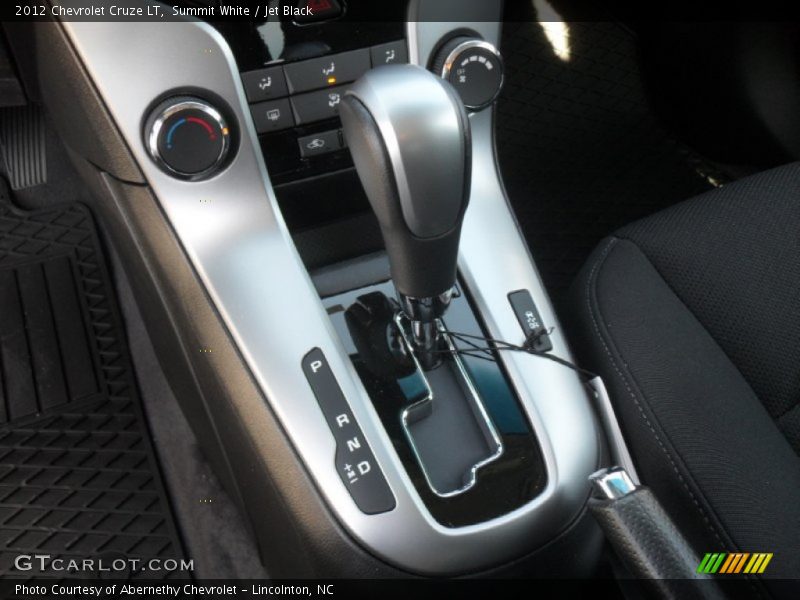 Summit White / Jet Black 2012 Chevrolet Cruze LT