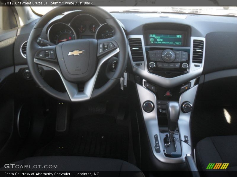 Summit White / Jet Black 2012 Chevrolet Cruze LT