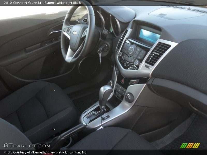 Summit White / Jet Black 2012 Chevrolet Cruze LT