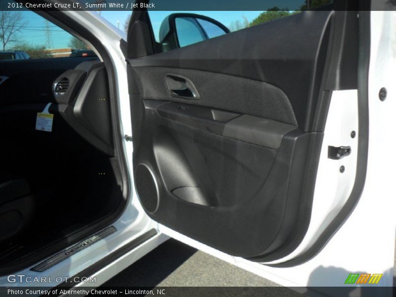 Summit White / Jet Black 2012 Chevrolet Cruze LT