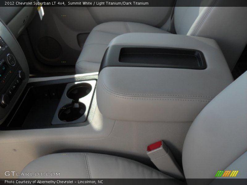 Summit White / Light Titanium/Dark Titanium 2012 Chevrolet Suburban LT 4x4