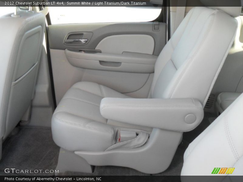 Summit White / Light Titanium/Dark Titanium 2012 Chevrolet Suburban LT 4x4