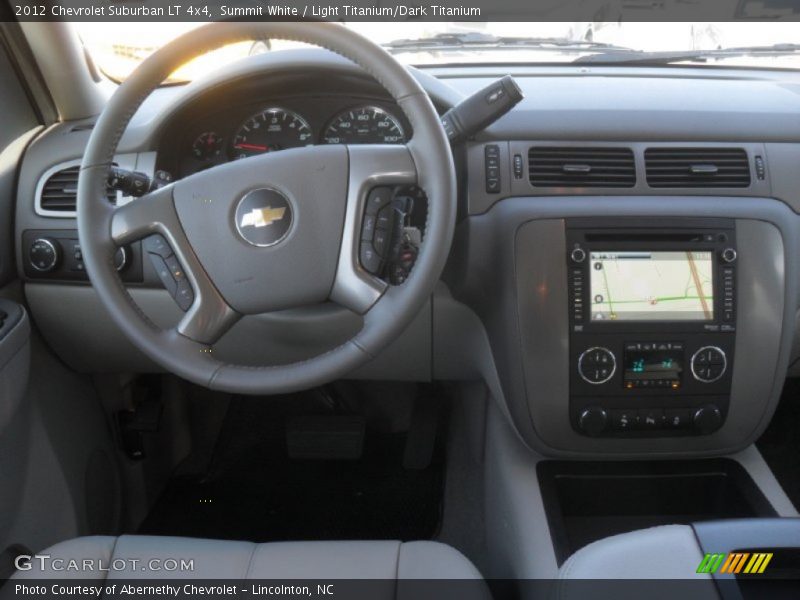 Dashboard of 2012 Suburban LT 4x4