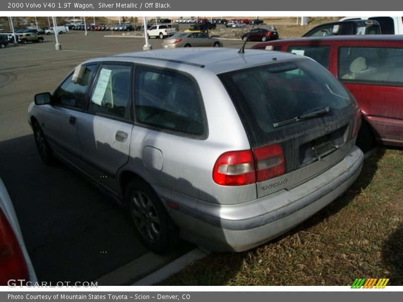 Silver Metallic / Off Black 2000 Volvo V40 1.9T Wagon