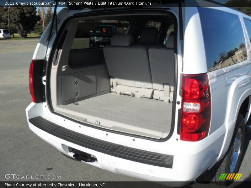 Summit White / Light Titanium/Dark Titanium 2012 Chevrolet Suburban LT 4x4