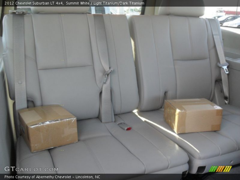 Summit White / Light Titanium/Dark Titanium 2012 Chevrolet Suburban LT 4x4