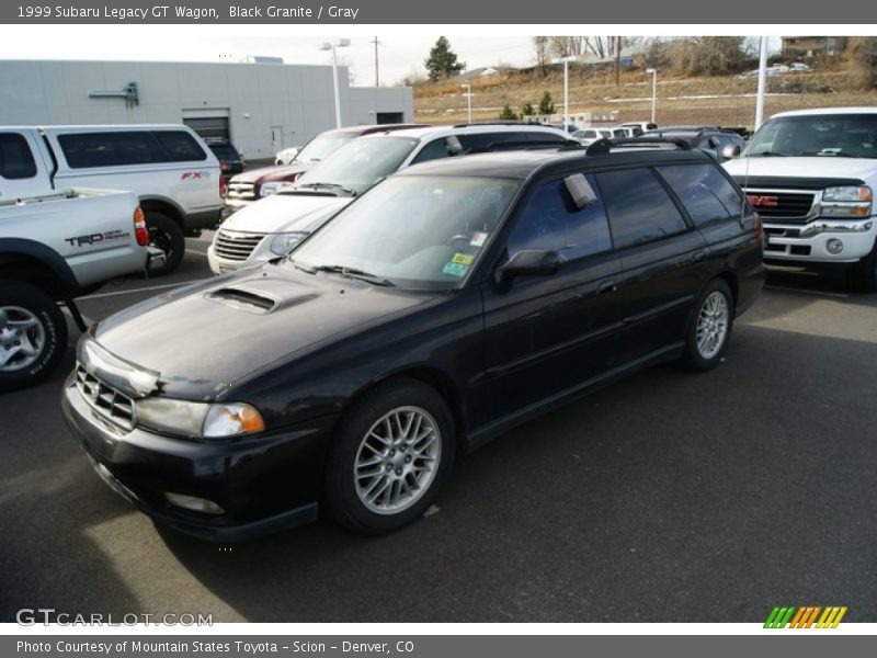 Black Granite / Gray 1999 Subaru Legacy GT Wagon