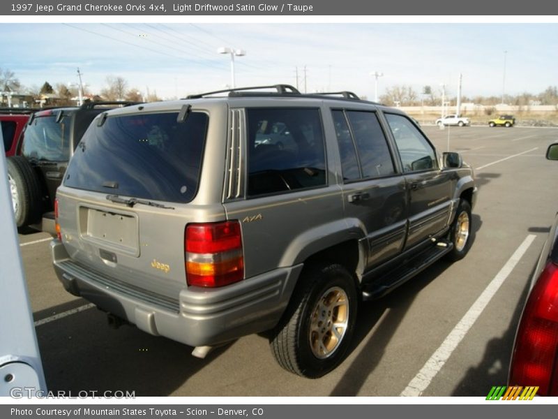 Light Driftwood Satin Glow / Taupe 1997 Jeep Grand Cherokee Orvis 4x4