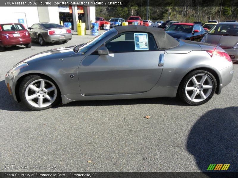 Silverstone Metallic / Charcoal 2004 Nissan 350Z Touring Roadster