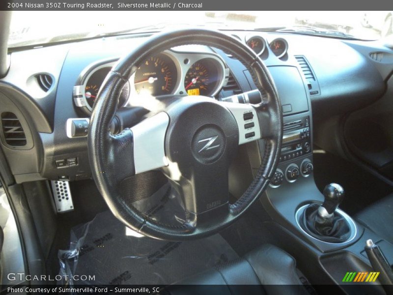 Silverstone Metallic / Charcoal 2004 Nissan 350Z Touring Roadster