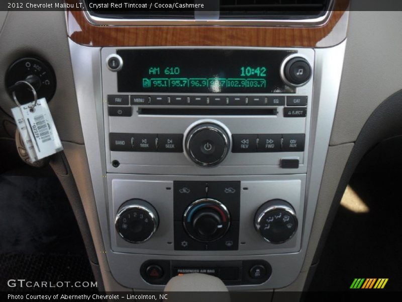 Crystal Red Tintcoat / Cocoa/Cashmere 2012 Chevrolet Malibu LT