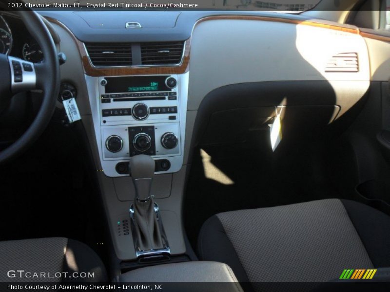 Crystal Red Tintcoat / Cocoa/Cashmere 2012 Chevrolet Malibu LT
