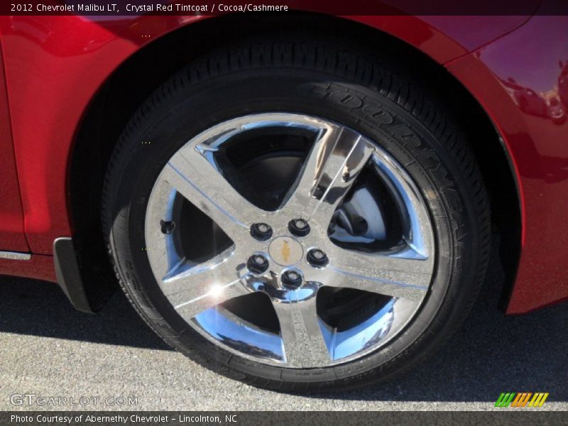 Crystal Red Tintcoat / Cocoa/Cashmere 2012 Chevrolet Malibu LT