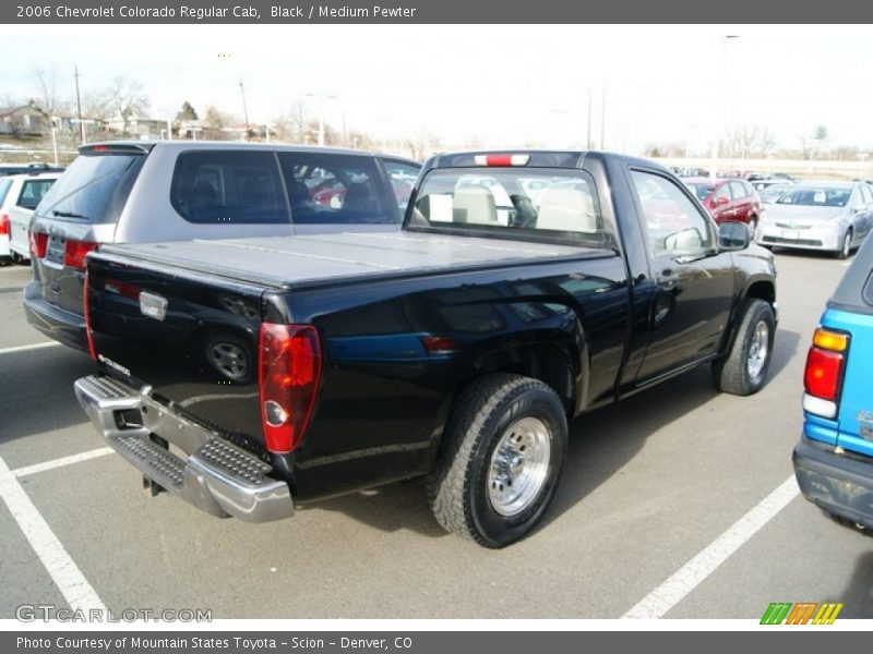 Black / Medium Pewter 2006 Chevrolet Colorado Regular Cab