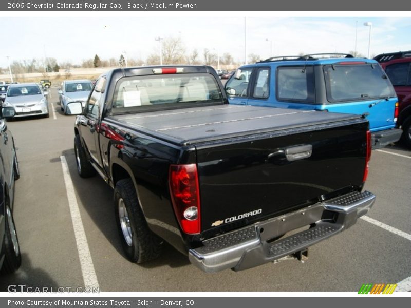Black / Medium Pewter 2006 Chevrolet Colorado Regular Cab