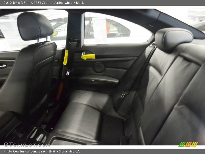 Alpine White / Black 2012 BMW 3 Series 335i Coupe