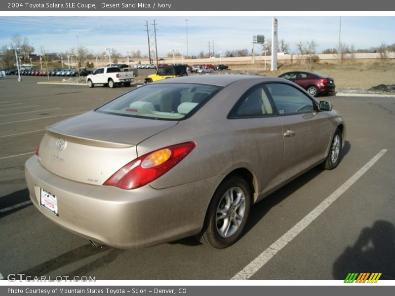 Desert Sand Mica / Ivory 2004 Toyota Solara SLE Coupe