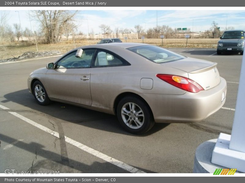 Desert Sand Mica / Ivory 2004 Toyota Solara SLE Coupe