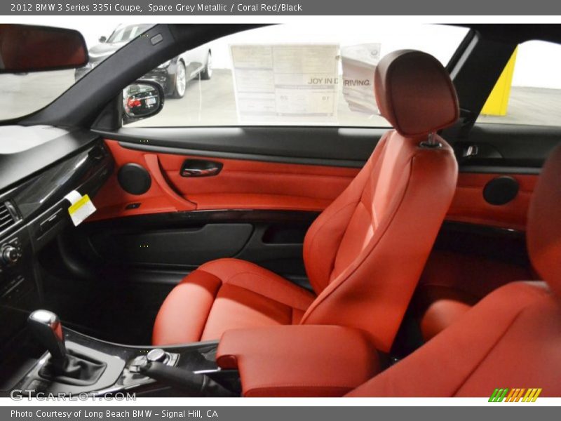  2012 3 Series 335i Coupe Coral Red/Black Interior