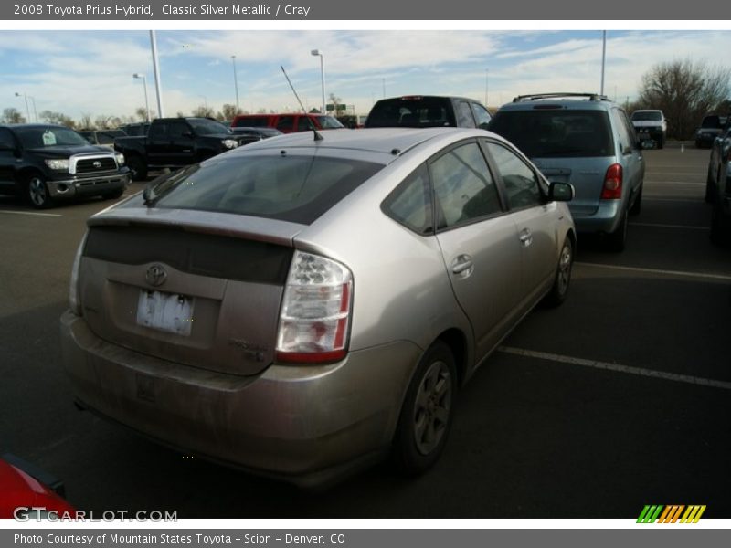 Classic Silver Metallic / Gray 2008 Toyota Prius Hybrid