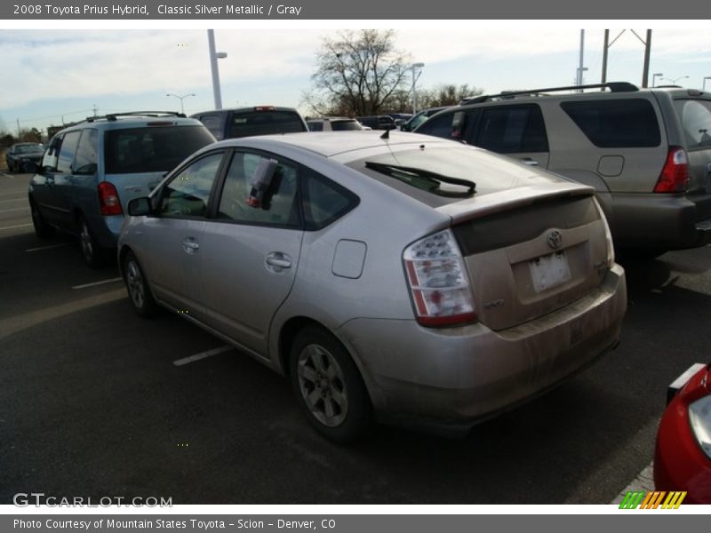 Classic Silver Metallic / Gray 2008 Toyota Prius Hybrid