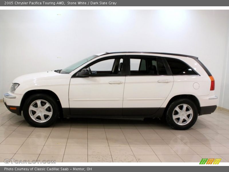 Stone White / Dark Slate Gray 2005 Chrysler Pacifica Touring AWD